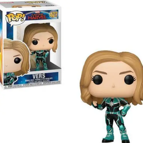 Funko Pop! Movies - Captain Marvel Vinyl Figures - Select Figure(s) - 427 - Vers - Toys & Games