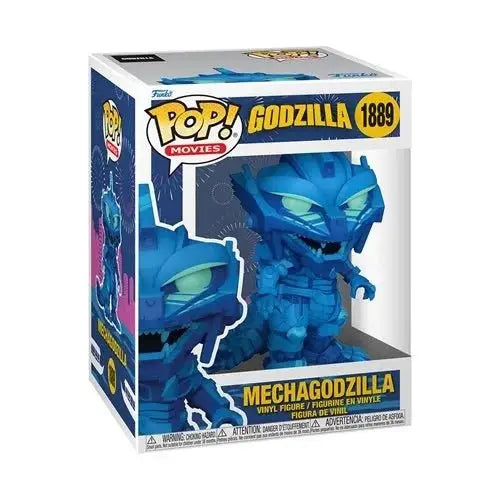 Funko Pop! Movies - Godzilla Retro Futurism Premium Vinyl Figure - Select Figure(s) - #1889 - Mechagodzilla - Action