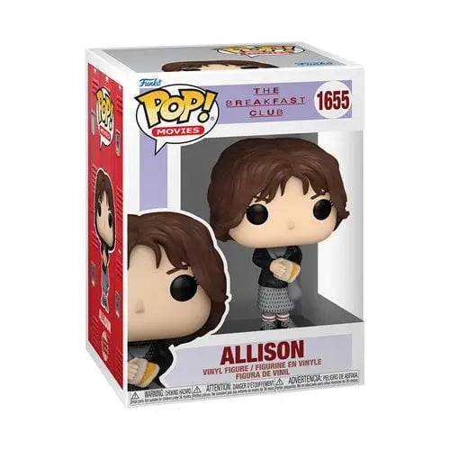 Funko Pop! Movies - John Hughes Vinyl Figures - Select Figure(s) - 1655 - The Breakfast Club - Allison - Toys & Games