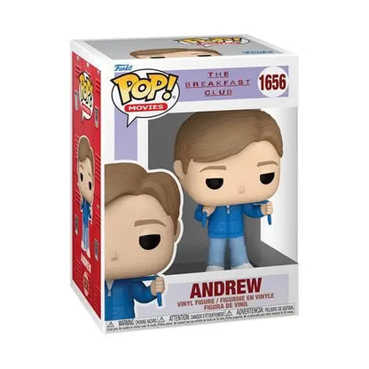 Funko Pop! Movies - John Hughes Vinyl Figures - Select Figure(s) - 1656 - The Breakfast Club - Andrew - Toys & Games