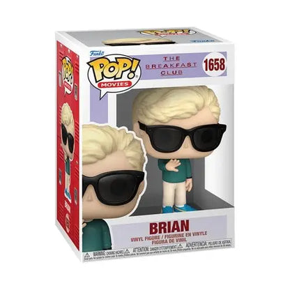 Funko Pop! Movies - John Hughes Vinyl Figures - Select Figure(s) - 1658 - The Breakfast Club - Brian - Toys & Games