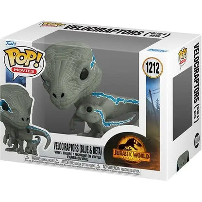 Funko Pop! Movies - Jurassic World: Dominion Vinyl Figures - Select Figure(s) - 1212 - Blue and Beta - Toys & Games