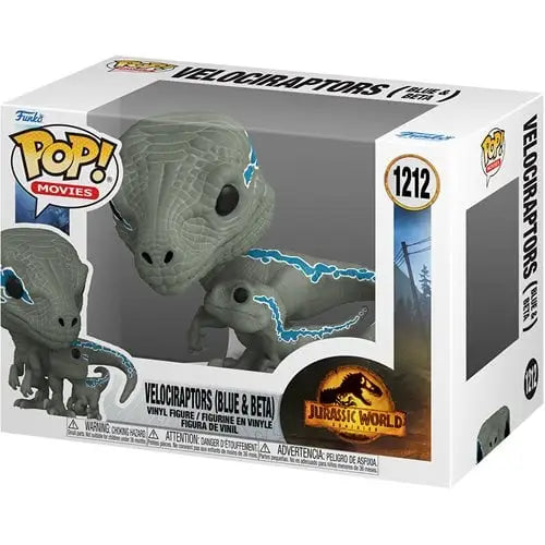 Funko Pop! Movies - Jurassic World: Dominion Vinyl Figures - Select Figure(s) - 1212 - Blue and Beta - Toys & Games
