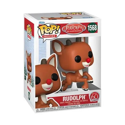 Funko Pop! Movies - Rudolph the Red-Nosed Reindeer Vinyl Figure - Select Figure(s) - Rudolph (#1568) - Action Figure