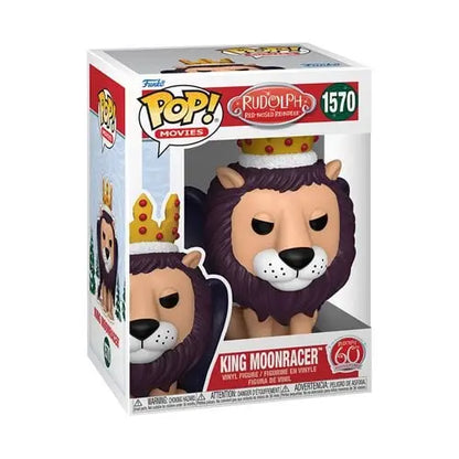Funko Pop! Movies - Rudolph the Red-Nosed Reindeer Vinyl Figure - Select Figure(s) - King Moonracer (#1570) - Action