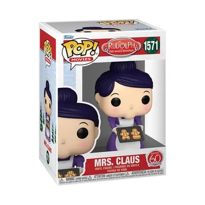 Funko Pop! Movies - Rudolph the Red-Nosed Reindeer Vinyl Figure - Select Figure(s) - Mrs. Claus (#1571) - Action Figure
