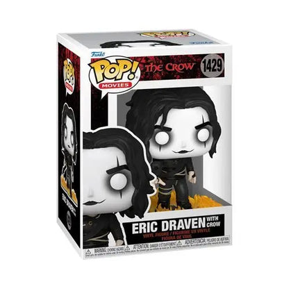 Funko Pop! Movies - The Crow Vinyl Figure - Select Figure(s) - Eric Draven with Crow (1429) - Action Figure