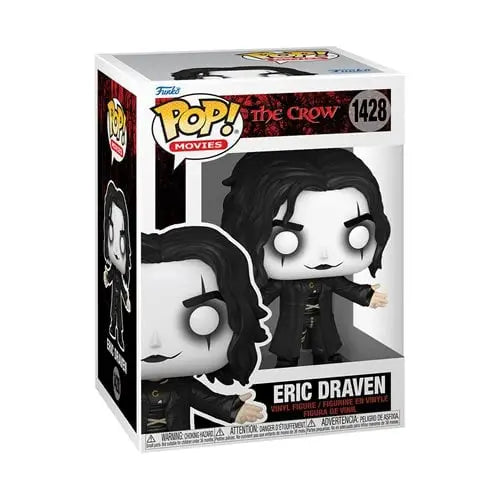 Funko Pop! Movies - The Crow Vinyl Figure - Select Figure(s) - Eric Draven (1428) - Action Figure