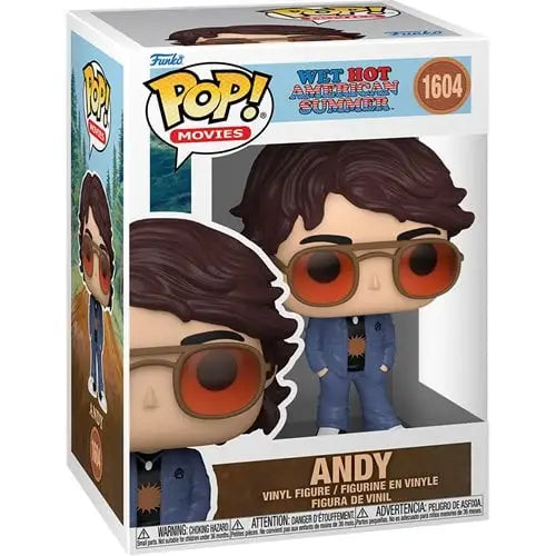 Funko Pop! Movies - Wet Hot American Summer Vinyl Figure - Select Figure(s) - Andy(#1604) - Action Figure