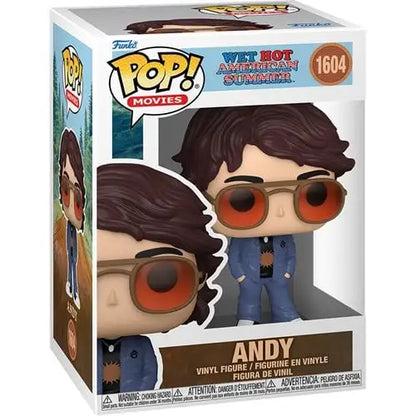Funko Pop! Movies - Wet Hot American Summer Vinyl Figure - Select Figure(s) - Andy(#1604) - Action Figure