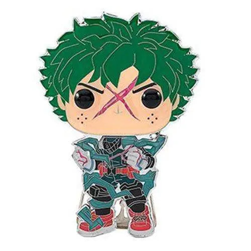 Funko Pop!- My Hero Academia Large Enamel Pin - Select Figure(s) - 01 Izuku Midoriya - Brooches & Lapel Pins