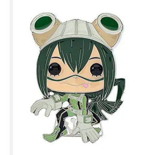 Funko Pop!- My Hero Academia Large Enamel Pin - Select Figure(s) - 04 Tsuyu Asui - Brooches & Lapel Pins