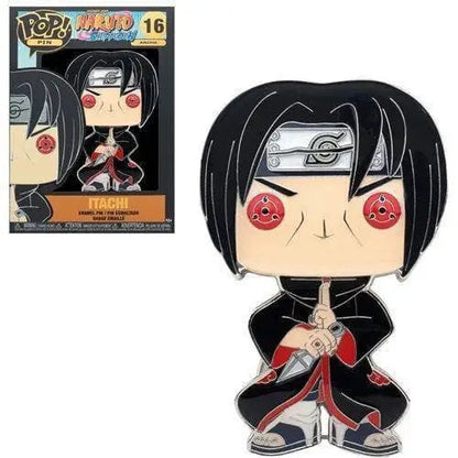 Funko Pop!- Naruto Large Enamel Pin - Select Figure(s) - 16 Itachi - Brooches & Lapel Pins