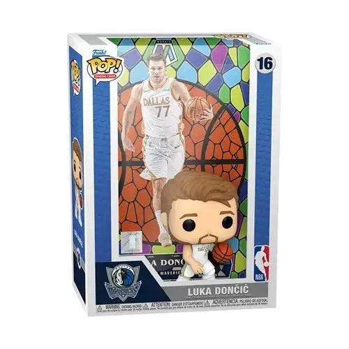Funko Pop! NBA Trading Card Figure - Select Figure(s) - Luka Doncic Mosaic - Action Figure