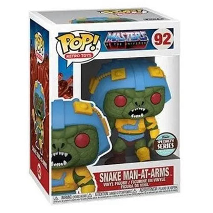 Funko Pop! Retro Toys - Masters of the Universe Vinyl Figures - Select Figure(s) - 92 - Snake Man-At-Arms - Specialty