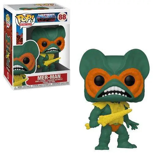 Funko Pop! Retro Toys - Masters of the Universe Vinyl Figures - Select Figure(s) - 88 - Mer-man - Action Figure