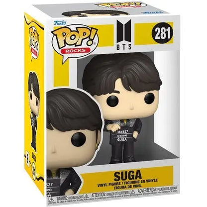 Funko Pop! Rocks - BTS Butter Vinyl Figure - Select Figure(s) - #281 Suga - Action Figure