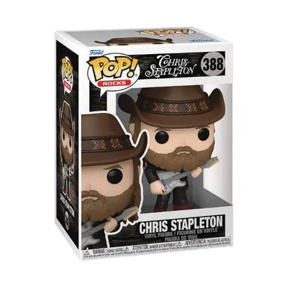 Funko Pop! Rocks - Chris Stapleton Vinyl Figure - Select Figure(s) - #388 - Chris Stapleton - Action Figure