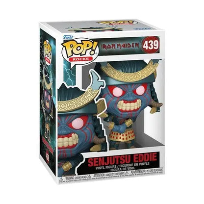 Funko Pop! Rocks - Iron Maiden Vinyl Figures - Select Figure(s) - #439 - Senjutsu Eddie - Toys & Games