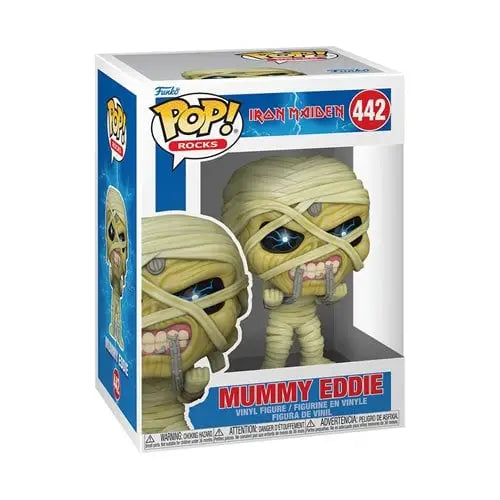 Funko Pop! Rocks - Iron Maiden Vinyl Figures - Select Figure(s) - #442 - Mummy Eddie - Toys & Games