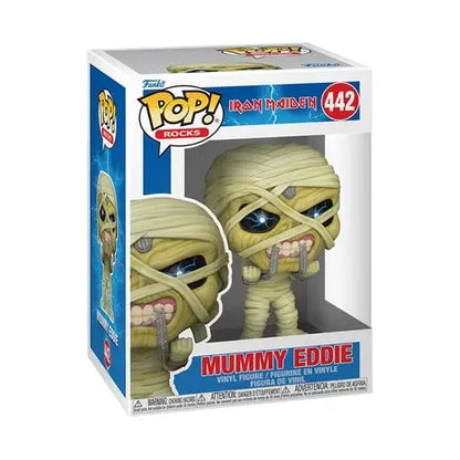 Funko Pop! Rocks - Iron Maiden Vinyl Figures - Select Figure(s) - #442 - Mummy Eddie - Toys & Games