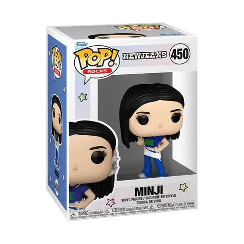 Funko Pop! Rocks - New Jeans Vinyl Figures - Select Figure(s) - 450 - Minji - Action Figure