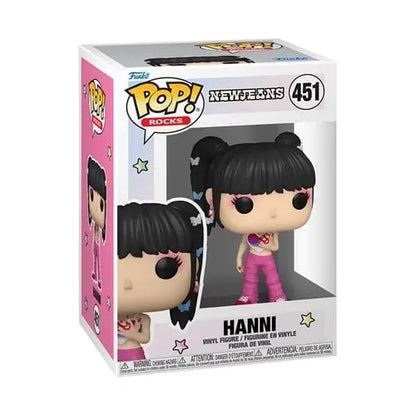 Funko Pop! Rocks - New Jeans Vinyl Figures - Select Figure(s) - 451 - Hanni - Action Figure
