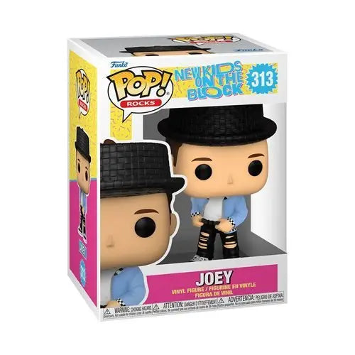 Funko Pop! Rocks - New Kids on the Block Vinyl Figure - Select Figure(s) - #313 Joey - Action Figure