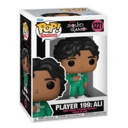 Funko Pop! Squid Game - 3.75’’ Vinyl Figures - Select Figure(s) - #1221 Player 199: Abdul Ali - Action Figure