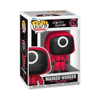 Funko Pop! Squid Game - 3.75’’ Vinyl Figures - Select Figure(s) - #1226 Masked Worker - Action Figure