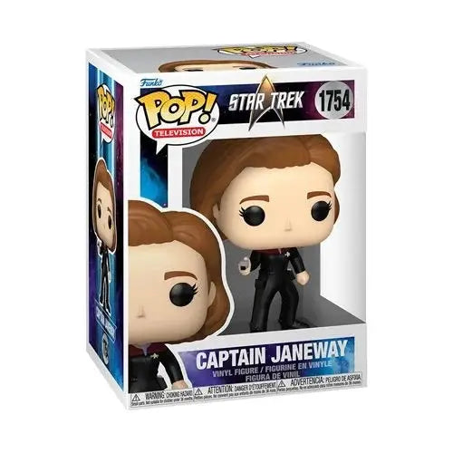 Funko Pop! Star Trek Vinyl Figures - Select Figure(s) - 1754 - Captain Janeway - Action Figure