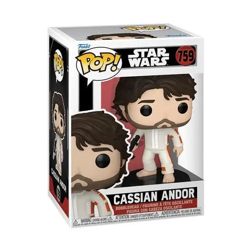 Funko Pop! Star Wars: Andor Vinyl Figure - Select Figure(s) - #759 Cassian Andor - Action Figure