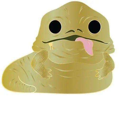 Funko Pop! Star Wars - Return of the Jedi - Large Enamel Pin - Select Figure(s) - 14 Jabba the Hutt - Brooches & Lapel