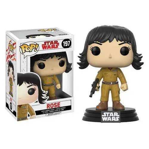 Funko Pop! Star Wars - The Last Jedi Vinyl Figures - Select Figure(s) - 197 - Rose - Toys & Games