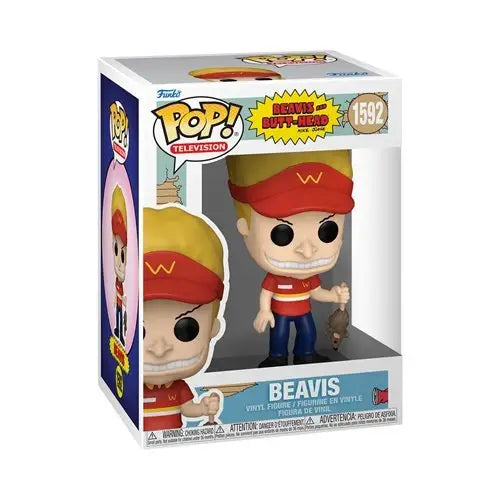 Funko Pop! Television - Beavis and Butt-Head Vinyl Figures - Select Figure(s) - 1592 - Beavis - Toys & Games