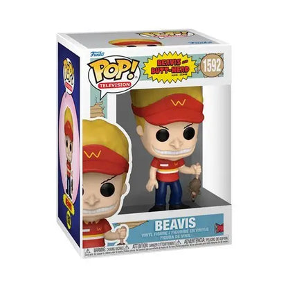Funko Pop! Television - Beavis and Butt-Head Vinyl Figures - Select Figure(s) - 1592 - Beavis - Toys & Games