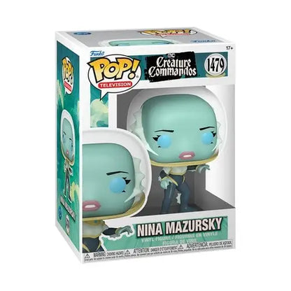 Funko Pop! Television DC Creature Commandos Vinyl Figures - Select Figure(s) - #1479 Nina Mazursky - Action Figure