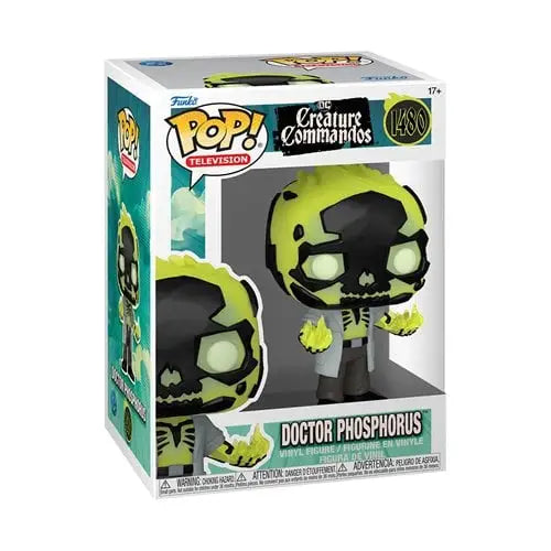 Funko Pop! Television DC Creature Commandos Vinyl Figures - Select Figure(s) - #1480 Doctor Phosphorus - Action Figure