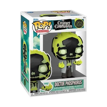Funko Pop! Television DC Creature Commandos Vinyl Figures - Select Figure(s) - #1480 Doctor Phosphorus - Action Figure