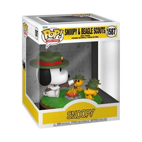 Funko Pop! Television - Peanuts Vinyl Figure - Select Figure(s) - 1587 - Snoopy & Beagle Scouts (Deluxe about 3
