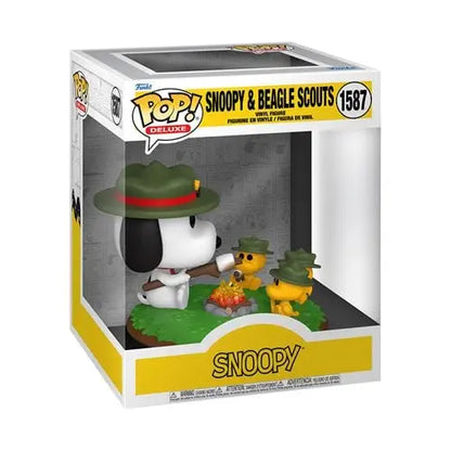 Funko Pop! Television - Peanuts Vinyl Figure - Select Figure(s) - 1587 - Snoopy & Beagle Scouts (Deluxe about 3