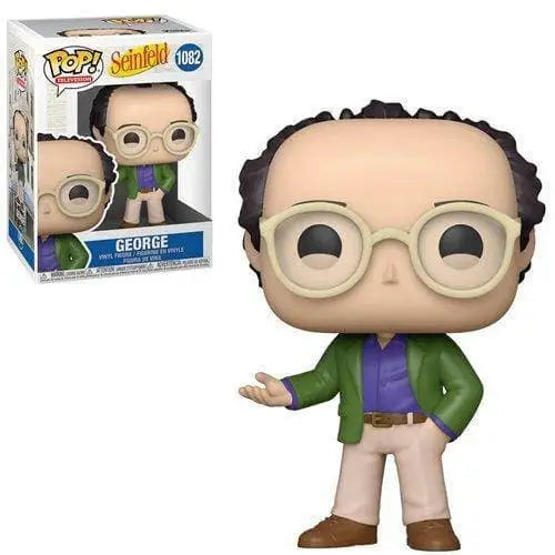 Funko Pop! Television - Seinfeld Vinyl Figures - Select Figure(s) - 1082 - George - Action Figure