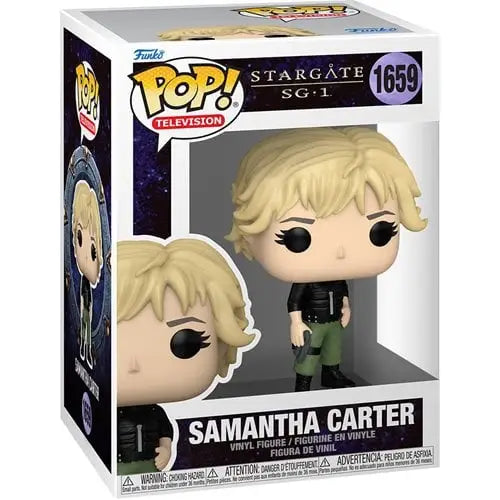 Funko Pop! Television - Stargate SG-1 Vinyl Figures - Select Figure(s) - 1659 - Samantha Carter - Toys & Games
