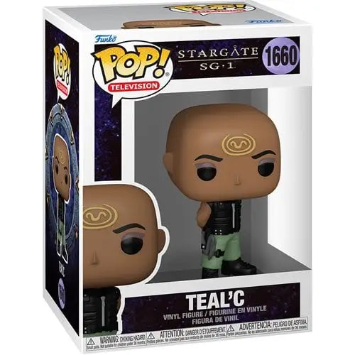 Funko Pop! Television - Stargate SG-1 Vinyl Figures - Select Figure(s) - 1660 - Teal’c - Toys & Games