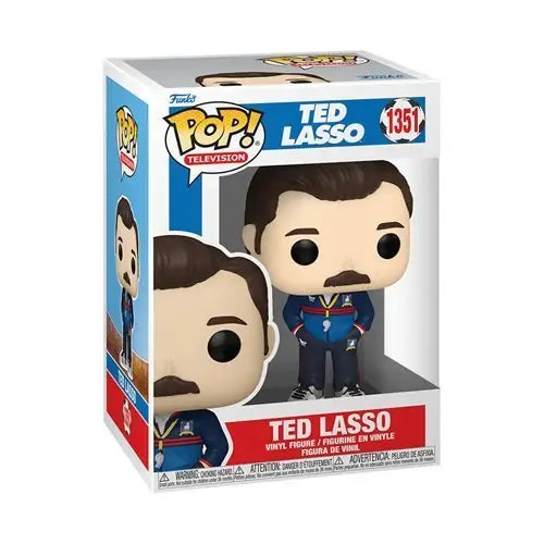 Funko Pop! Television - Ted Lasso Vinyl Figure - Select Figure(s) - Ted Lasso(1351) - Toys & Games