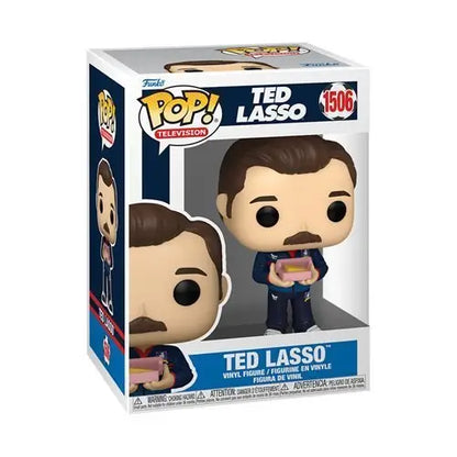 Funko Pop! Television - Ted Lasso Vinyl Figure - Select Figure(s) - Ted with Biscuits(1506) - Toys & Games
