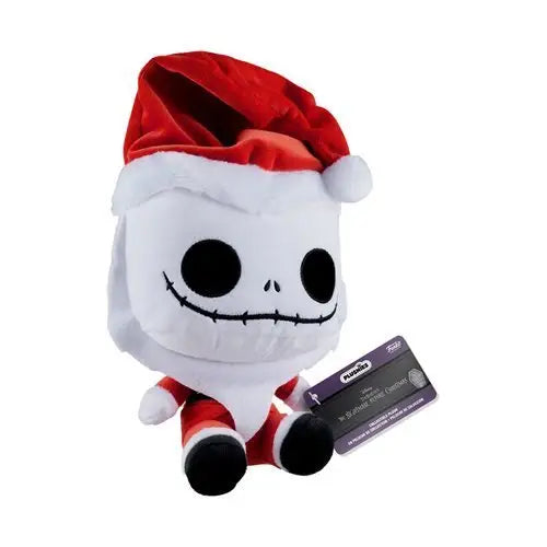 Funko Pop! The Nightmare Before Christmas 30th Anniversary 7-Inch Plush - Select Figure(s) - Santa Jack Skellington