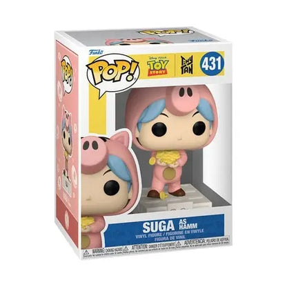 Funko Pop! - Toy Story x TinyTAN BTS Vinyl Figure - Select Figure(s) - #431 Suga as Hamm - Action Figure