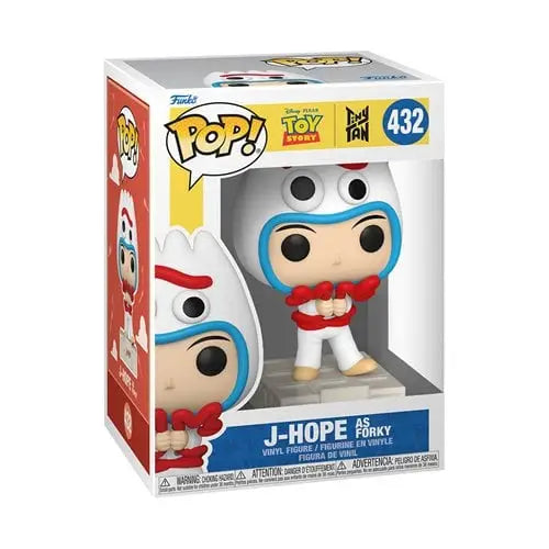 Funko Pop! - Toy Story x TinyTAN BTS Vinyl Figure - Select Figure(s) - #432 J-Hope as Forky - Action Figure