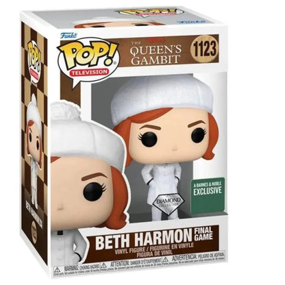 Funko Pop! TV - Queen’s Gambit Vinyl Figure - Select Figure(s) - #1123 Beth Harmon (Final Game) - Action Figure